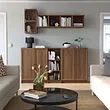 BILLY/EKET storage combination with doors