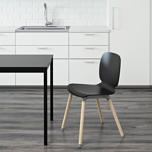 SVENBERTIL - chair, black/Ernfrid birch | IKEA Taiwan Online - PE620847_S4