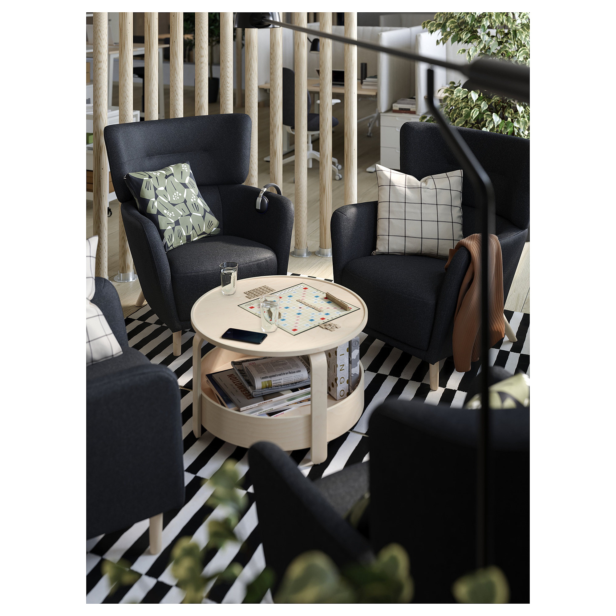OSKARSHAMN wing chair