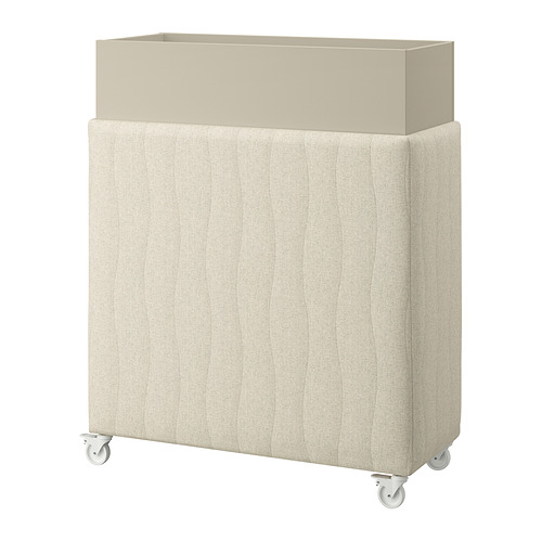 MITTZON - 活動式隔音植物盒, Gunnared 米色, 100x42x123 公分 | IKEA 線上購物 - PE929635_S4