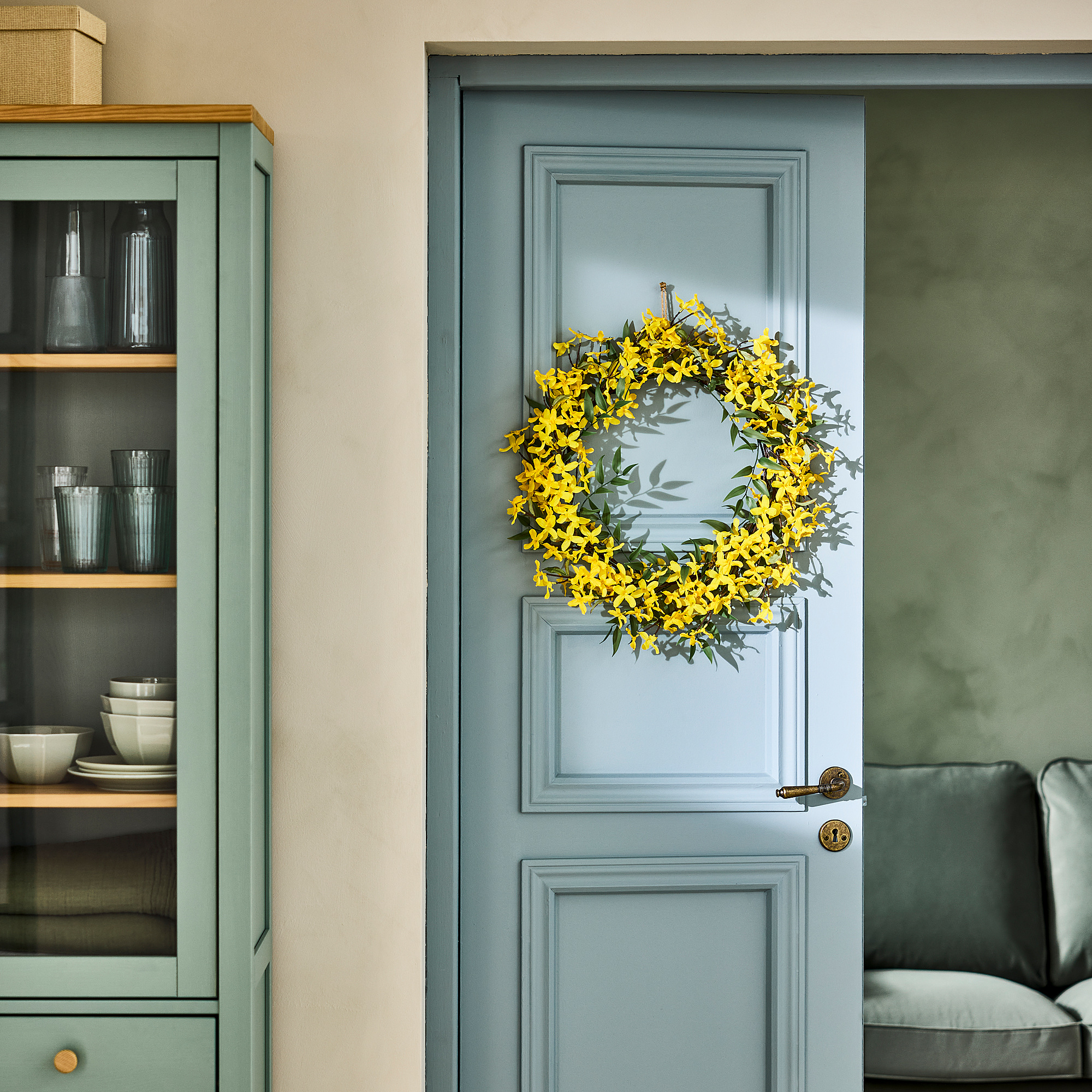 SMYCKA artificial wreath