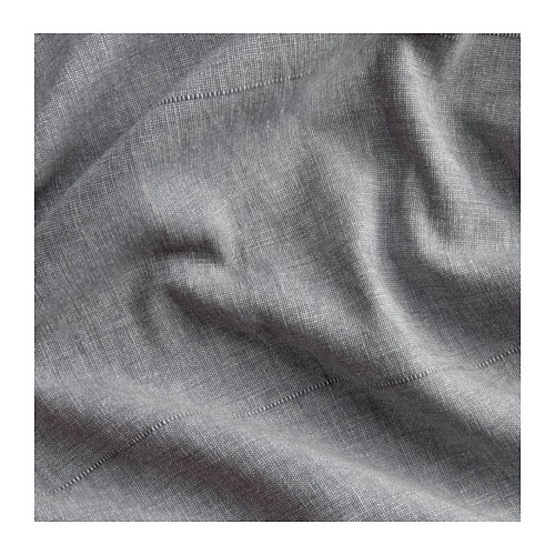 LENDA - 窗簾附布腰 2件裝, 灰色 | IKEA 線上購物 - PE613833_S4