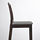 EKEDALEN - 吧台椅附靠背, 深棕色/Orrsta 淺灰色 | IKEA 線上購物 - PE720399_S1