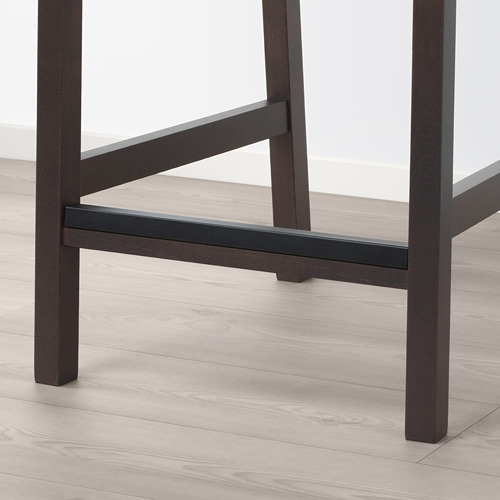 EKEDALEN - 吧台椅附靠背, 深棕色/Orrsta 淺灰色 | IKEA 線上購物 - PE720400_S4