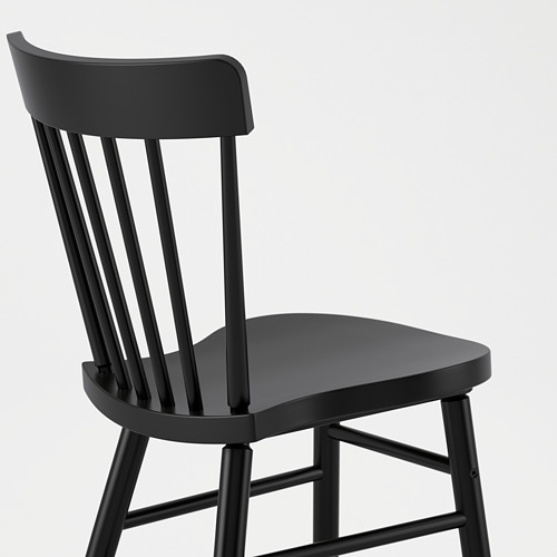 NORRARYD/SKOGSTA - table and 6 chairs, acacia/black | IKEA Taiwan Online - PE590638_S4