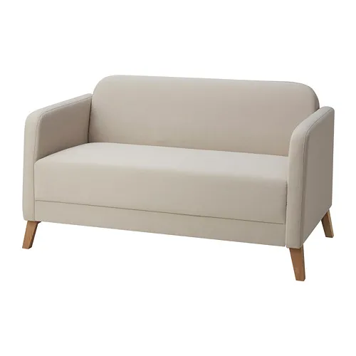 LINANÄS - 雙人座沙發, Vissle 米色 | IKEA 線上購物 - PE811545_S4