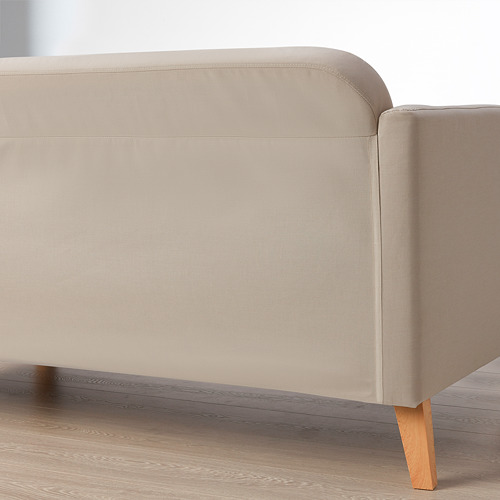 LINANÄS - 3-seat sofa, with chaise longue/Vissle beige | IKEA Taiwan Online - PE811547_S4