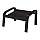 POÄNG - footstool frame, black-brown, 68x54x39 cm | IKEA Taiwan Online - PE123777_S1