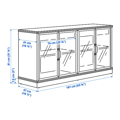 LANESUND storage combination