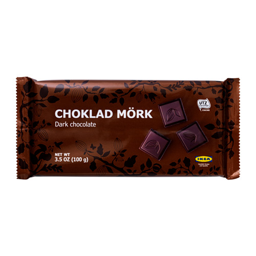 CHOKLAD MÖRK - dark chocolate, UTZ certified | IKEA Taiwan Online - PE553469_S4