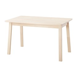 NORRÅKER - table, birch, 125x74 cm | IKEA Taiwan Online