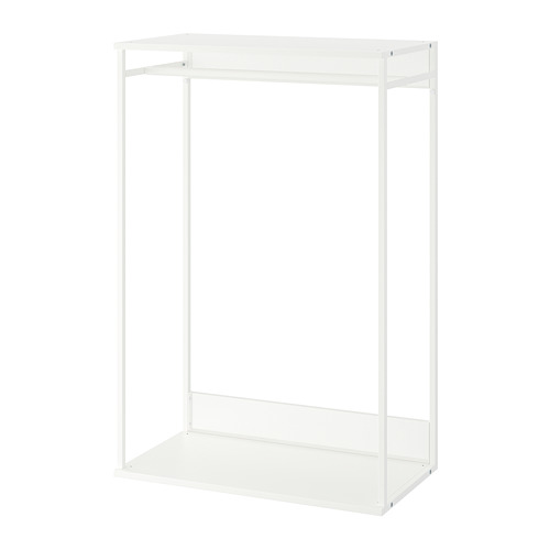 PLATSA - 開放式掛衣架, 白色, 80x40x120 公分 | IKEA 線上購物 - PE756010_S4