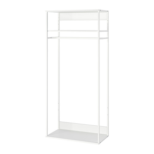 PLATSA - 開放式掛衣架, 白色, 80x40x180 公分 | IKEA 線上購物 - PE756013_S4