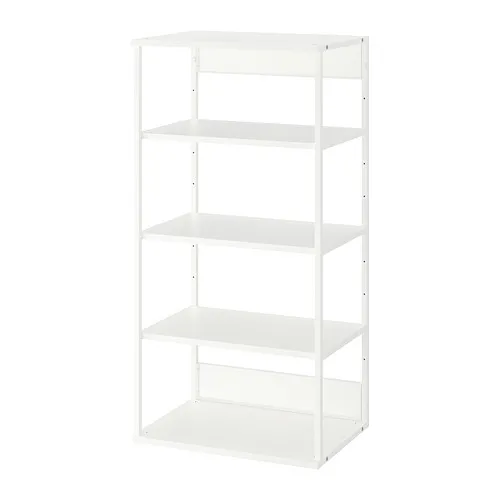 PLATSA - 開放式層架組, 白色, 60x40x120 公分 | IKEA 線上購物 - PE756015_S4