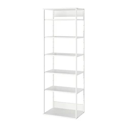 PLATSA - 開放式層架組, 白色, 60x40x180 公分 | IKEA 線上購物 - PE756017_S4