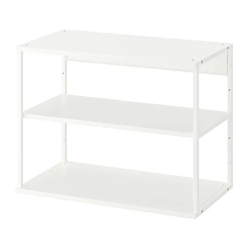 PLATSA - 開放式層架組, 白色, 80x40x60 公分 | IKEA 線上購物 - PE756025_S4