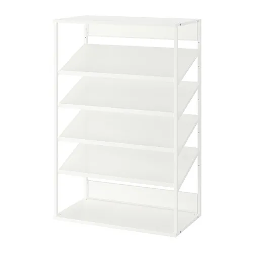 PLATSA - 開放式鞋架, 白色, 80x40x120 公分 | IKEA 線上購物 - PE756027_S4