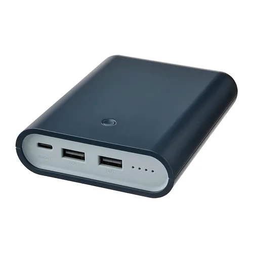 VARMFRONT - power bank, dark blue, 10400 mAh | IKEA Taiwan Online - PE893862_S4