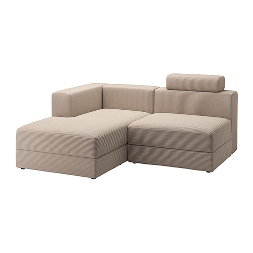 JÄTTEBO 2,5-seat mod sofa w chaise longue