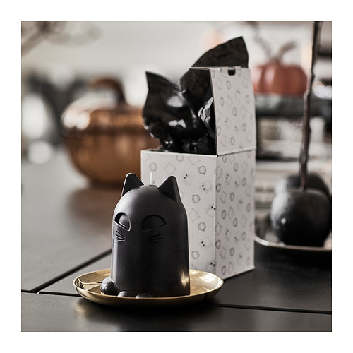 KUSTFYR unscented candle