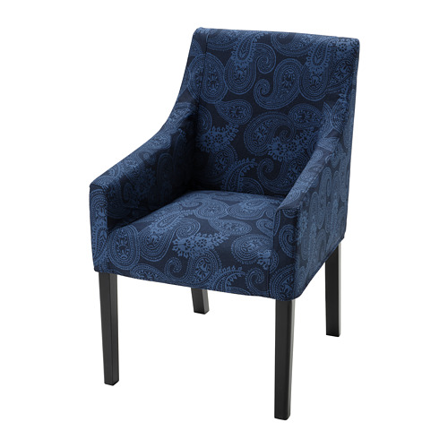 SAKARIAS - chair with armrests, black/Kvillsfors | IKEA Taiwan Online - PE815237_S4