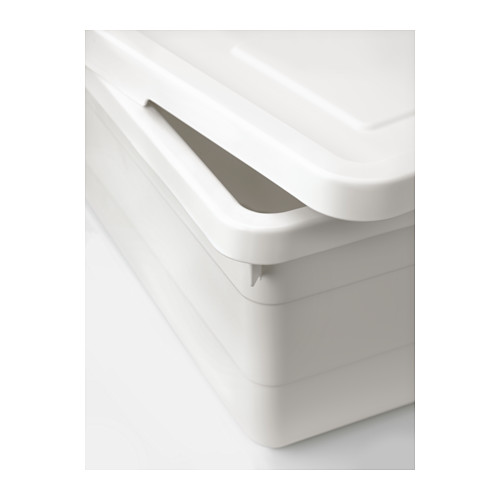SOCKERBIT - 附蓋收納盒, 白色 | IKEA 線上購物 - PE614289_S4