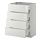 METOD - base cab 4 frnts/4 drawers, white Maximera/Ringhult white | IKEA Taiwan Online - PE411361_S1