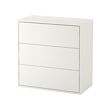 EKET - cabinet with 3 drawers, white | IKEA Taiwan Online - PE614334_S2 