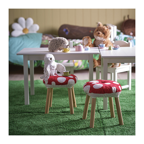 SKOGSDUVA stool cover