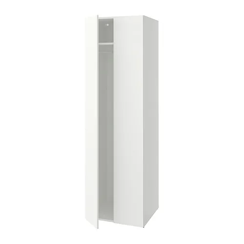 LASTARE - 衣櫃/衣櫥組合，白色，60x62x200 公分 | IKEA 線上購物 - PE997618_S4