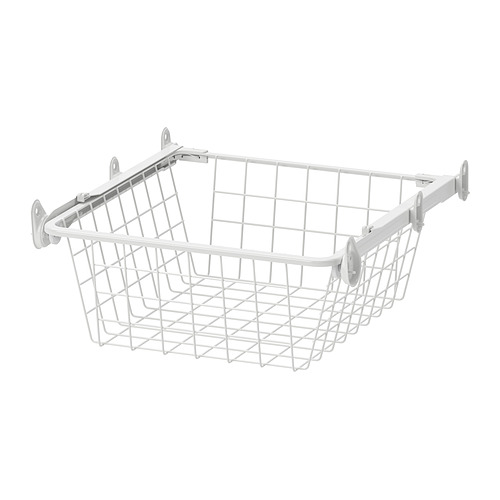 ALTARLIDEN wire basket with pull-out rail