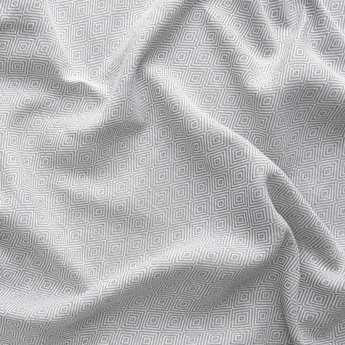 FJÄDERMOTT - curtains, 1 pair, white/grey | IKEA Taiwan Online - PE811857_S4