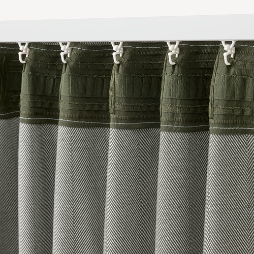 TIBAST room darkening curtains, 1 pair