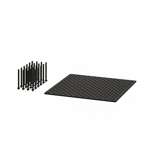 UPPDATERA - pegboard drawer organiser, anthracite, 60 cm | IKEA Taiwan Online - PE811931_S4