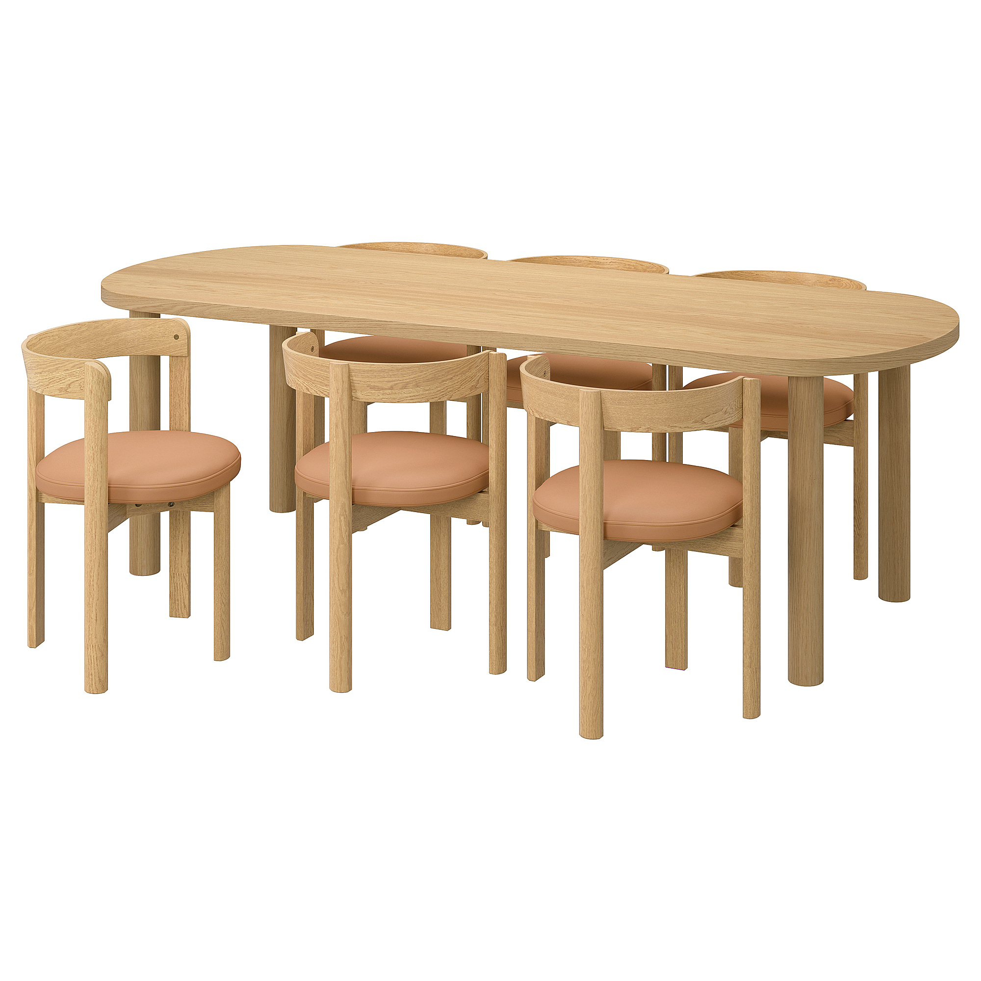 STOCKHOLM 2025/STOCKHOLM 2025 table and 6 chairs