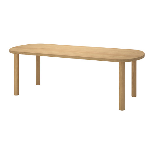 STOCKHOLM 2025 - table, oak veneer/oak veneer, 230x90 cm | IKEA Taiwan Online - PE959872_S4