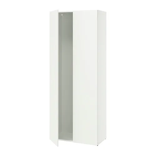 LASTARE - 附門框架，白色，80x42x200 公分 | IKEA 線上購物 - PE997655_S4