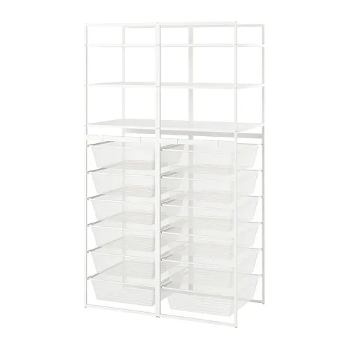 JONAXEL - 收納層架組, 白色, 99x51x173 公分 | IKEA 線上購物 - PE756209_S4