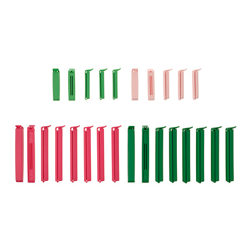 BEVARA - sealing clip, set of 26, mixed colours | IKEA Taiwan Online - PE893826_S4