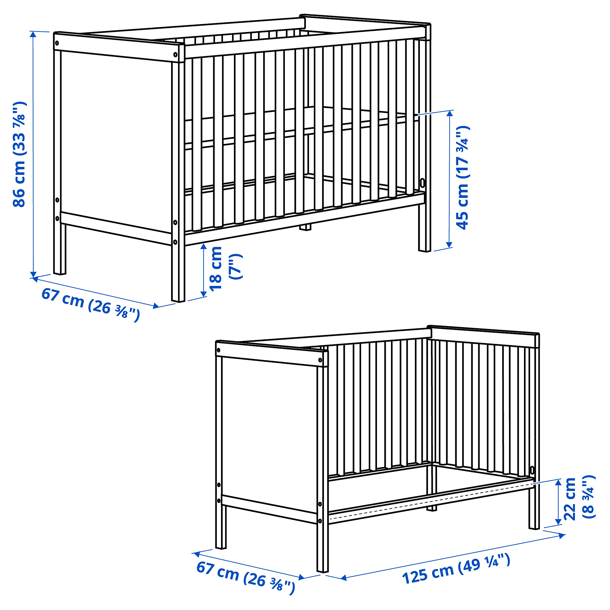 SUNDVIK cot