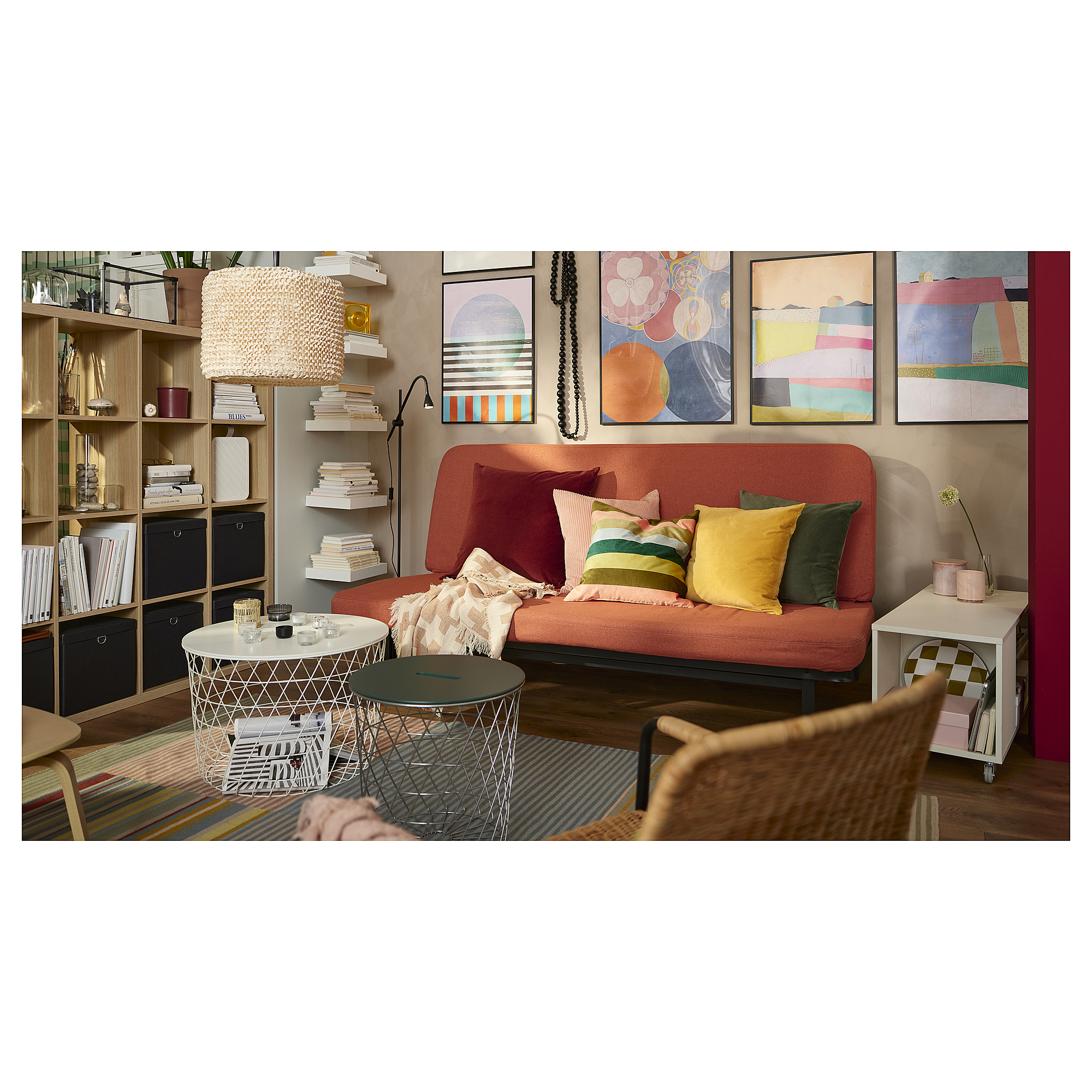 NYHAMN 3-seat sofa-bed