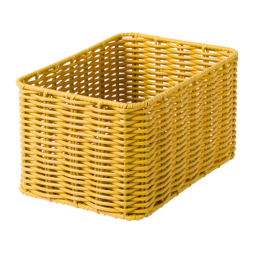 DJURTRÄNARE - basket, dark yellow, 18x25x14 cm | IKEA Taiwan Online - PE997694_S4