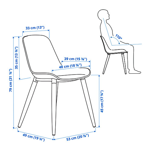 TONSTAD/GRÖNSTA table and 2 chairs