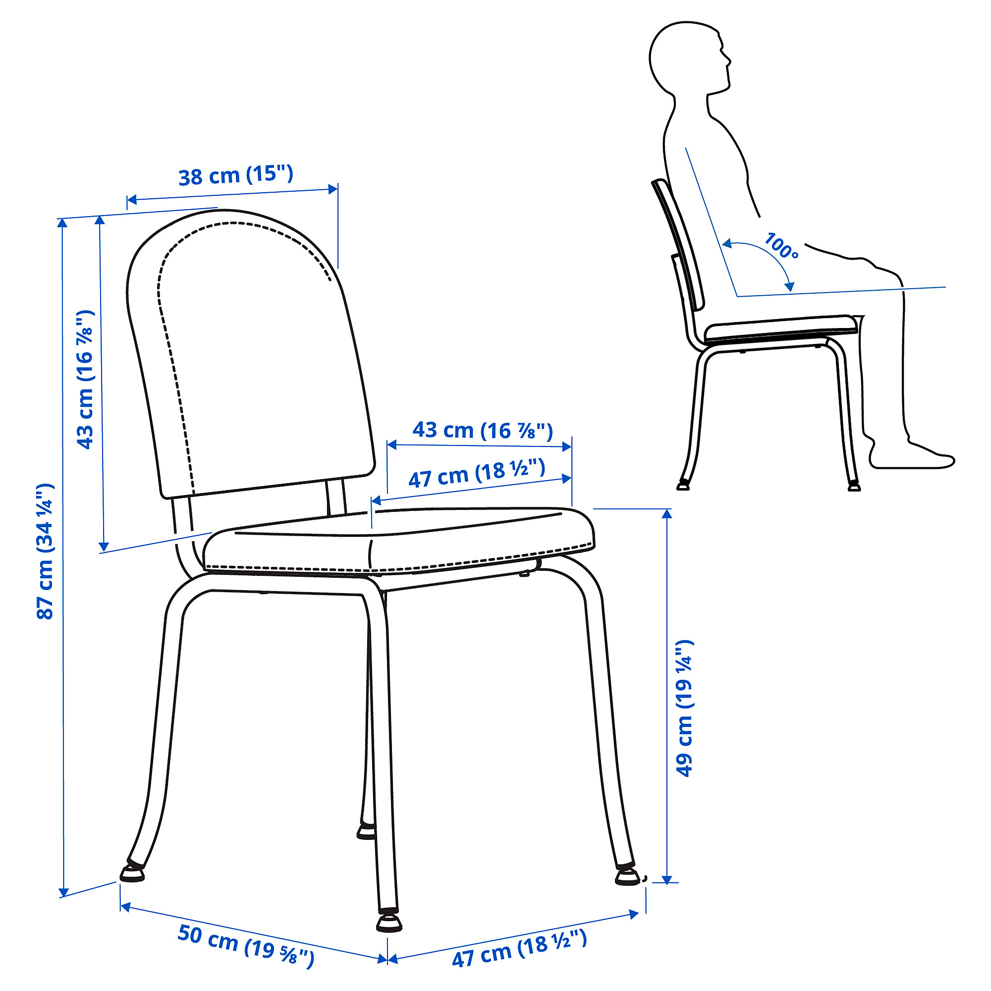 EBBALYCKE chair