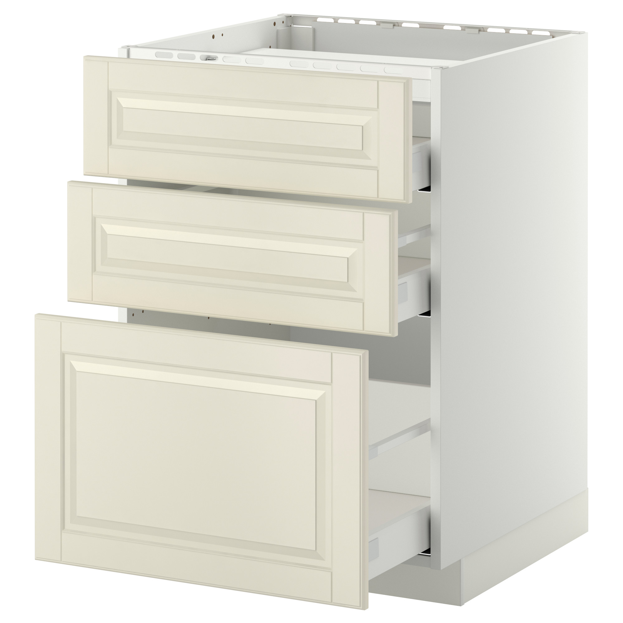 METOD/MAXIMERA base cab f hob/3 fronts/3 drawers