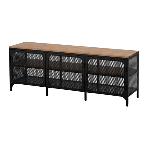 FJÄLLBO - 電視櫃, 黑色, 150x36x54 公分 | IKEA 線上購物 - PE614545_S4