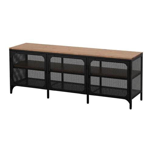 FJÄLLBO - 電視櫃, 黑色, 150x36x54 公分 | IKEA 線上購物 - PE614545_S4
