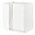 METOD - 水槽底櫃附2門板, 白色 Enköping/白色 木紋 | IKEA 線上購物 - PE855735_S1
