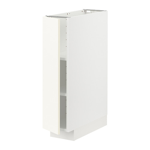 METOD base cabinet with shelves