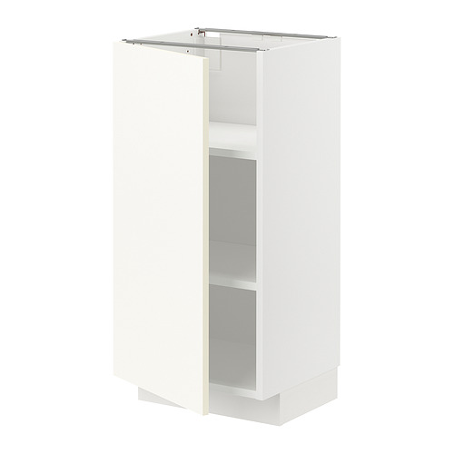 METOD base cabinet with shelves